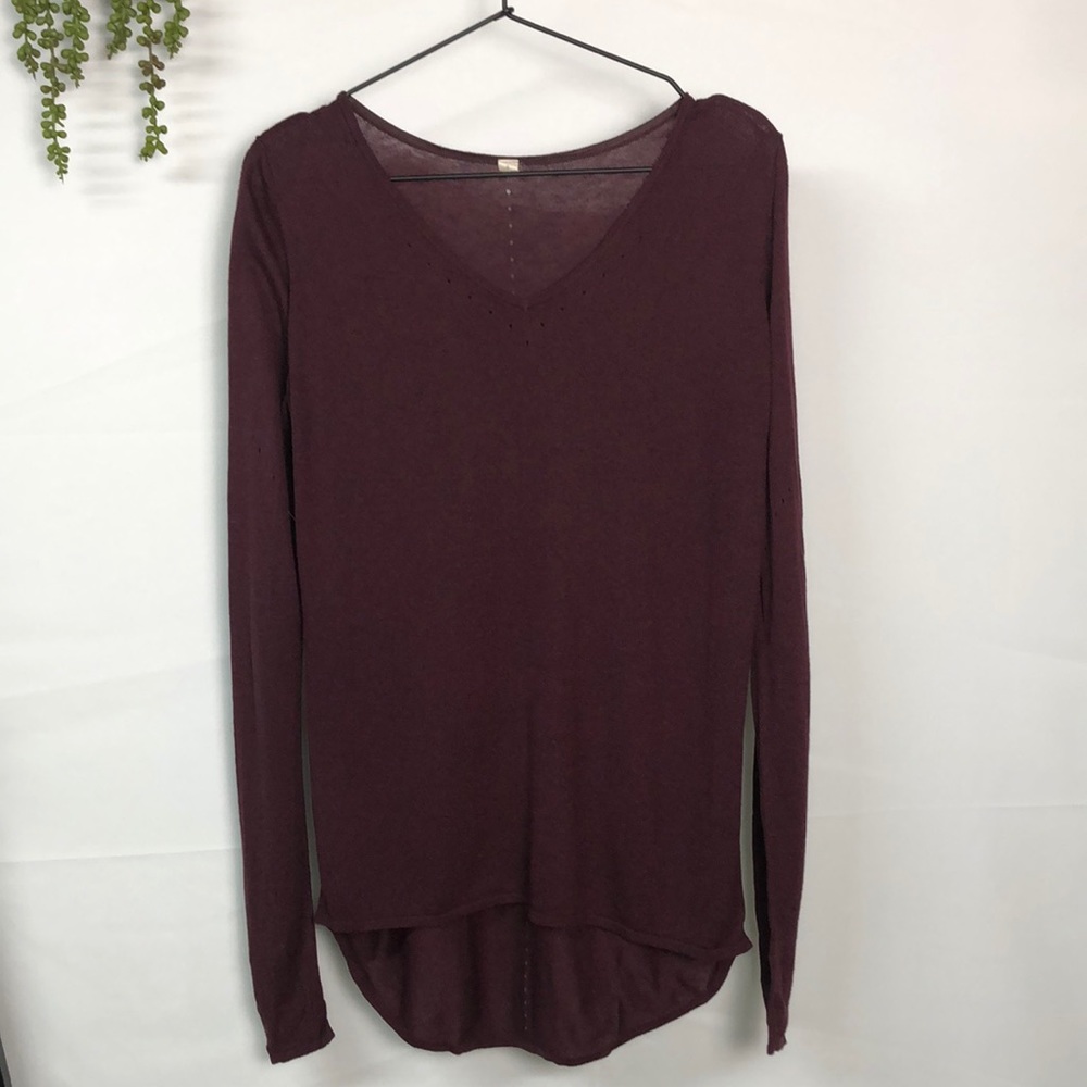 LULULEMON | Women’s Sweater Burgundy | Size 8